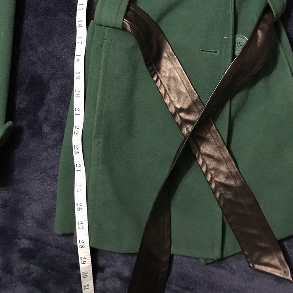 Emerald Jou Jou Almost Velvet Trench - Picture 8 of 8